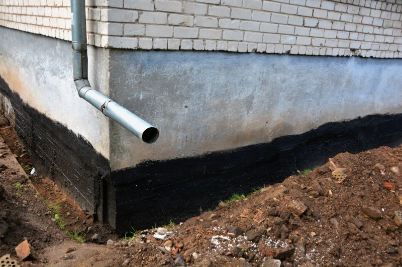Exterior Drainage Setup